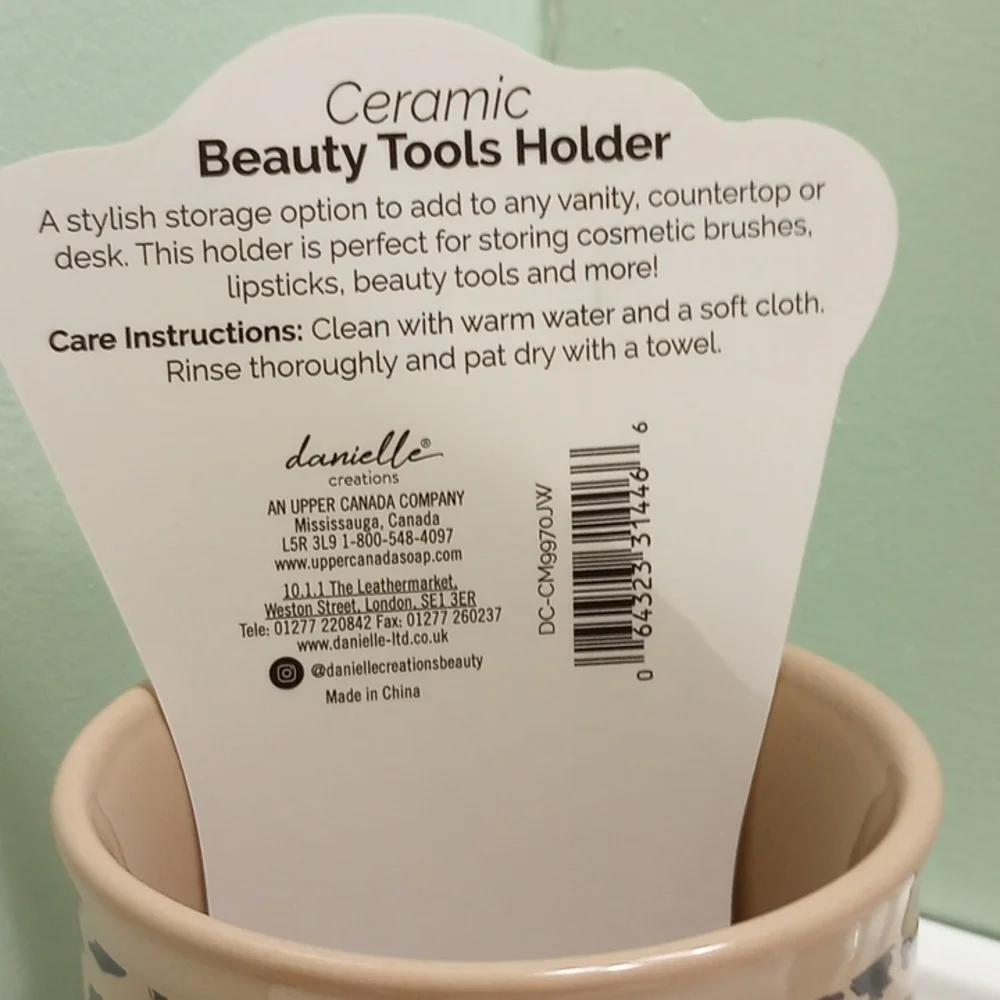 New Ceramic Beauty Tool Holder